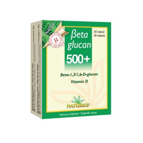 BETA Glucan 500+, 30 капсул